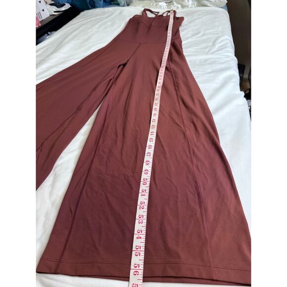 Athleta x Alicia Keys Transcend Bodysuit Dark Cherrywood Women's Size S Petite - Picture 7 of 7